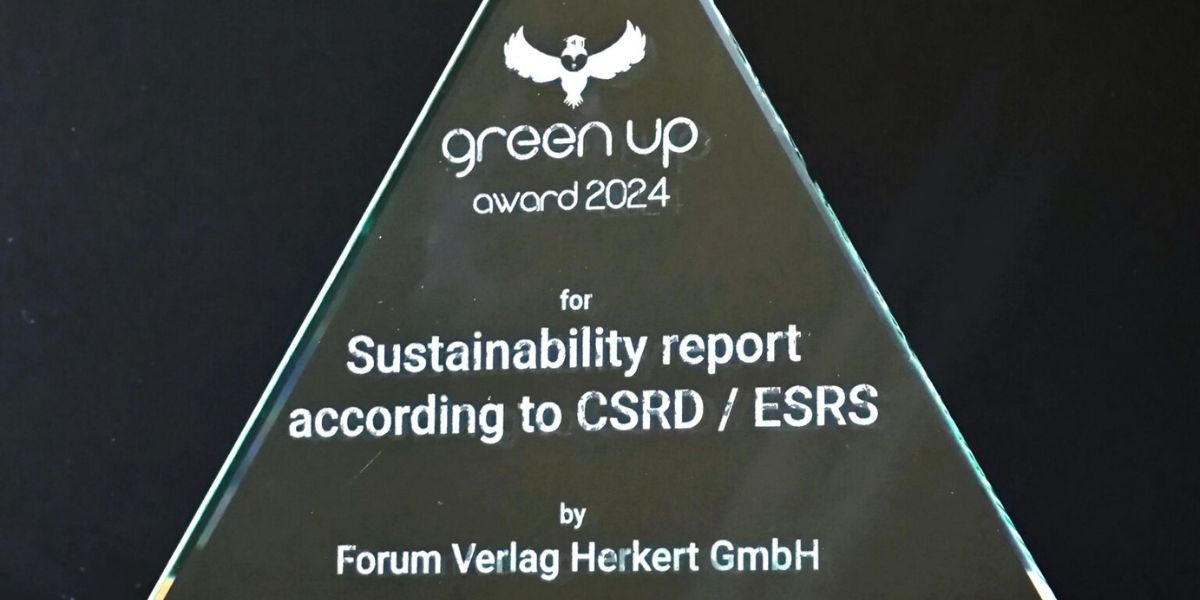 GreenUp Award 2024 AH Forum Verlag Herkert GmbH